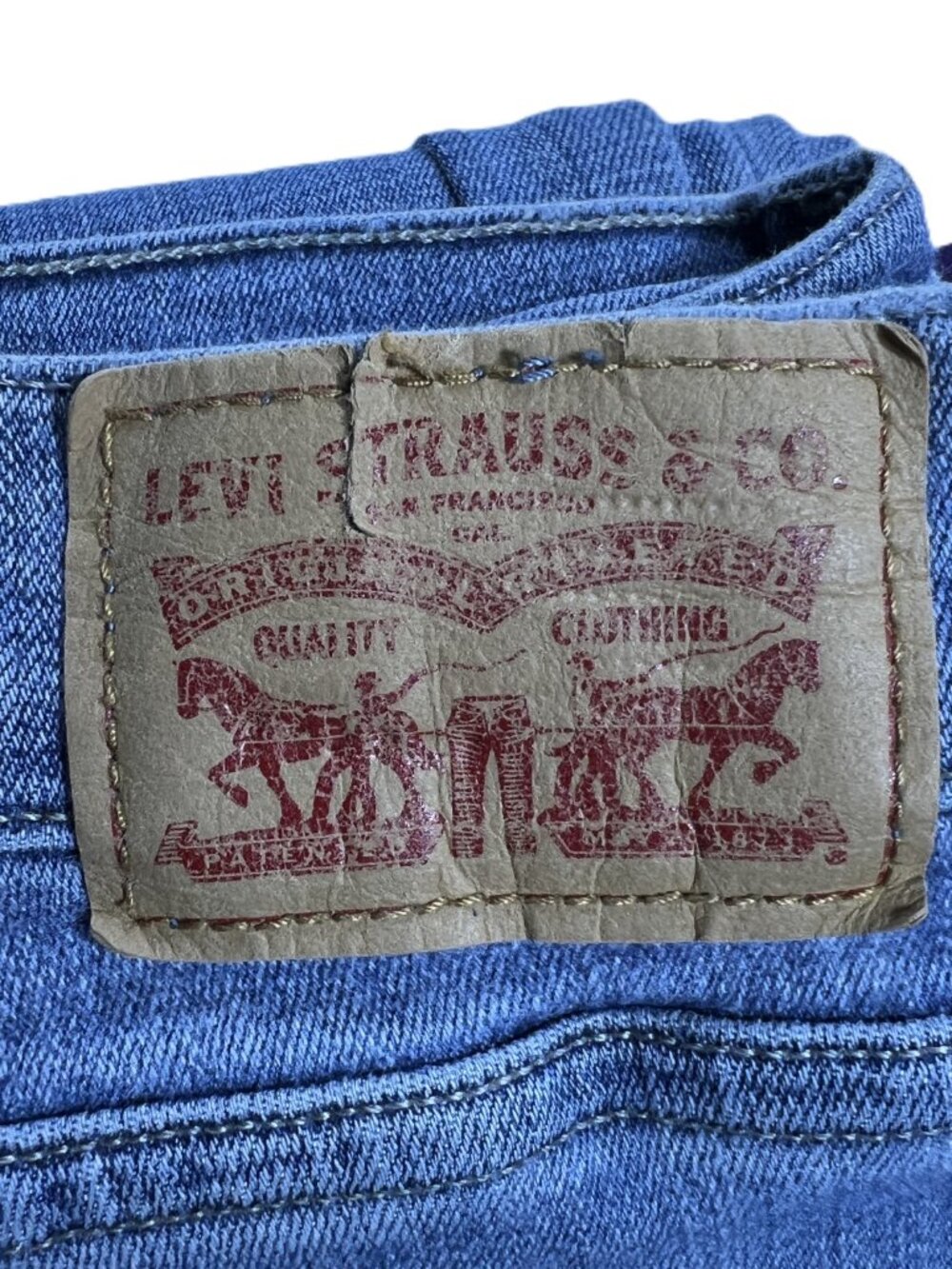 505™ Straight Leg Women's Jeans - Size 10 - Picture 6 of 14